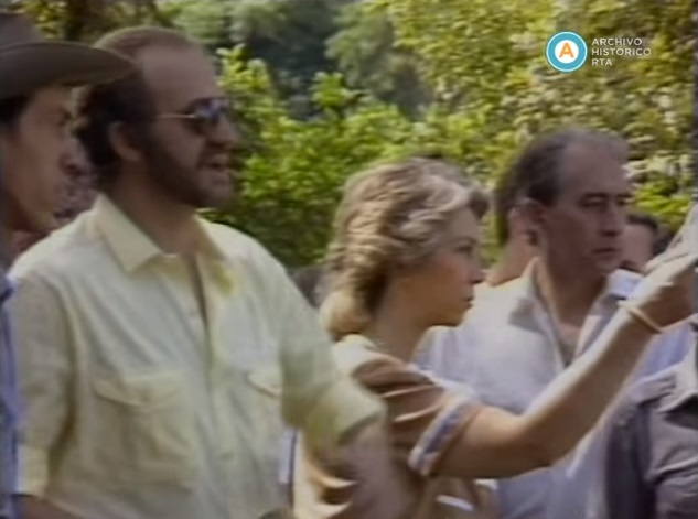 [Visita de los reyes de España: recorrido por las cataratas del Iguazú]