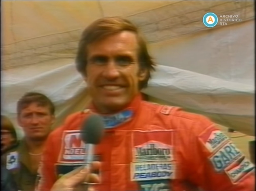 [Nota a Reutemann para 60 Minutos: Clasificación para el Gran Premio de Gran Bretaña]