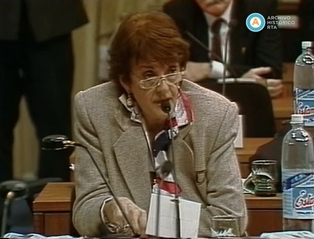 [Reforma Constitucional: Debate sobre el Reglamento: Mary Sánchez y Fernández Meijide]