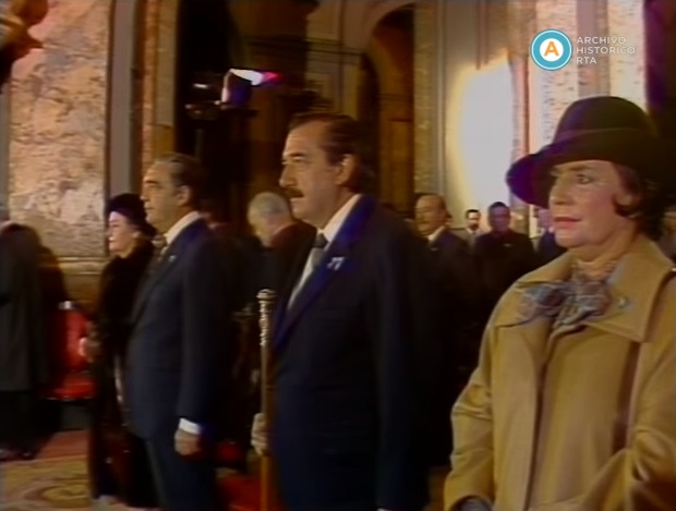 [Cadena nacional: Alfonsín en el Tedeum por el Día de la Independencia]