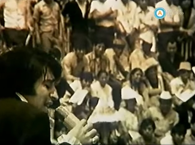 [Sandro de América, recital al aire libre en México]