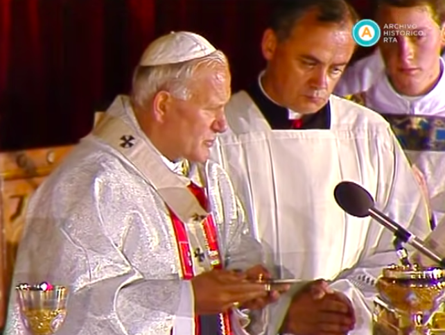[Misa de Juan Pablo II en Luján] (incompleto)