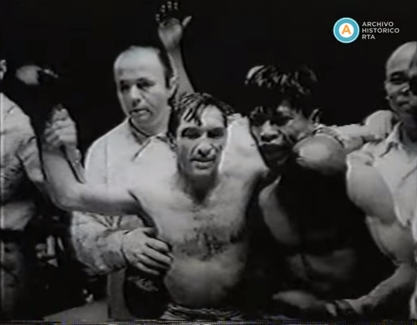 [Imágenes de Pascualito Pérez, primer campeón mundial argentino de boxeo]