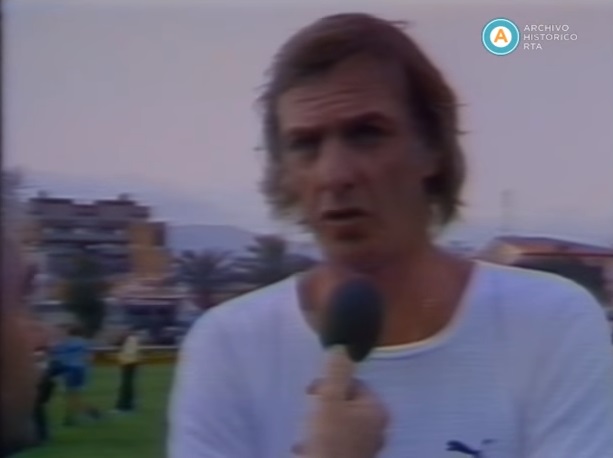 [Auxiliares para 60 minutos: entrenamiento de la selección argentina en el Mundial de España]