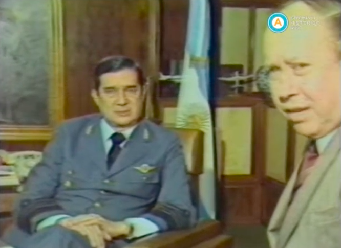 [Guerra de Malvinas: Entrevista a Lami Dozo para 24 horas de México]