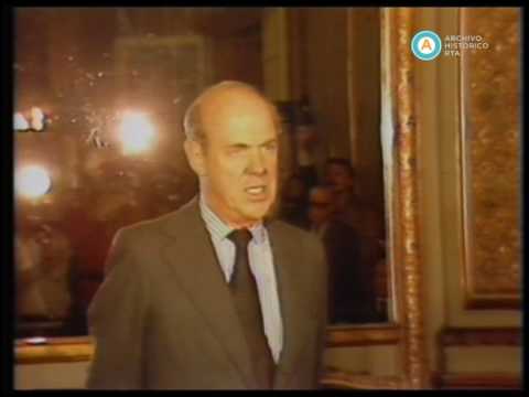 [Guerra de Malvinas: Costa Méndez dice que Argentina «no acepta ultimátums de nadie”]