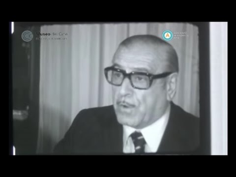 [Definiciones económicas del presidente Cámpora]