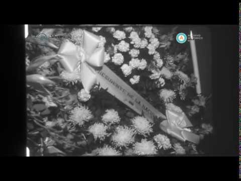 [Leandro Anaya en el funeral Luis Roberto Brzic]