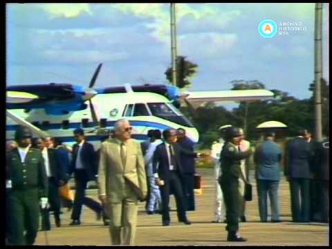 [Reynaldo Bignone y João Baptista Figueiredo en Foz de Iguazú]