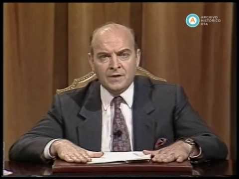 [Cadena nacional: Domingo Cavallo anuncia el envío de tropas al Golfo Pérsico]
