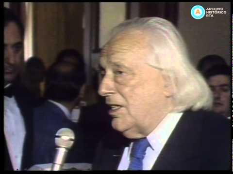 [Alfonsín en España: Reportaje al poeta Rafael Alberti]