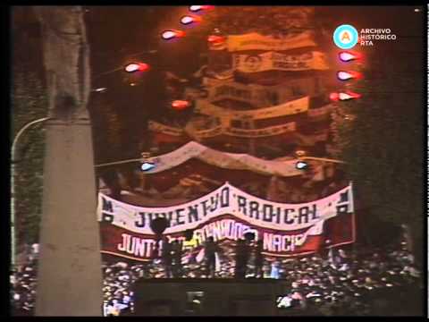 [Movilización por los cien días de democracia]