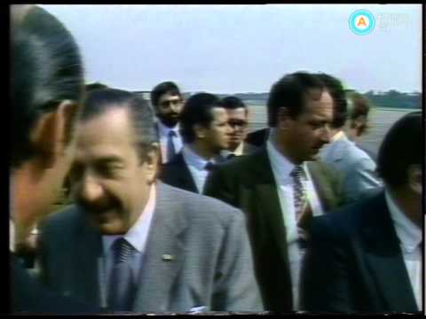 [Alfonsín en España: Regreso a la Argentina]