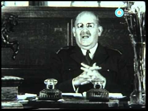 [Mensaje de funcionarios del presidente provisional Uriburu y del general Justo] (incompleto)