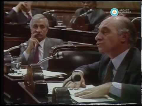 [Debate por el proyecto de reforma constitucional: Exposición de De la Rúa]