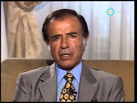 [Cadena nacional: mensaje de Carlos Menem tras la muerte de su hijo]