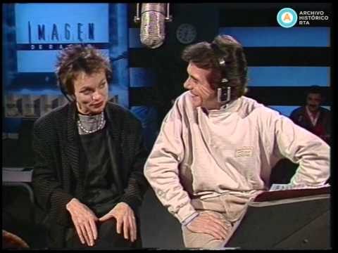 [Segmento para Imagen de radio: Juan Alberto Badía con Laurie Anderson]