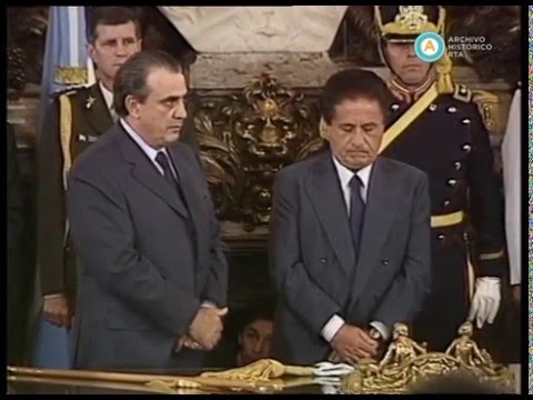 [Cadena nacional: asunción presidencial de Eduardo Duhalde]