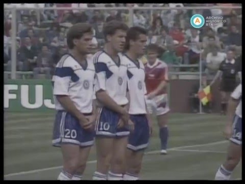 [Mundial FIFA Italia ’90: Checoslovaquia derrota a Estados Unidos] (incompleto)