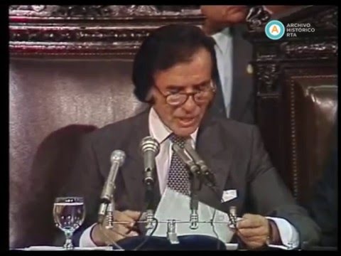 [Cadena nacional: Apertura de Sesiones Ordinarias: Carlos Menem] (incompleto)