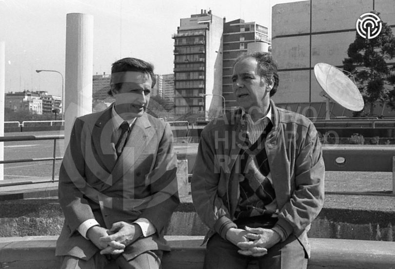 Serie: Hora Clave Mariano Grondona / E. Llamas de Madariaga. Fotos para presentación