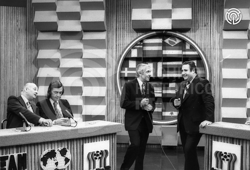 Serie: Campeonato mundial de futbol, J. M. Muñoz – Menotti y otros. Octubre 1977