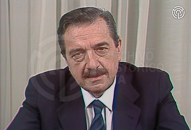 [Cadena nacional: el presidente Alfonsín argumenta sobre la Ley de Punto Final]