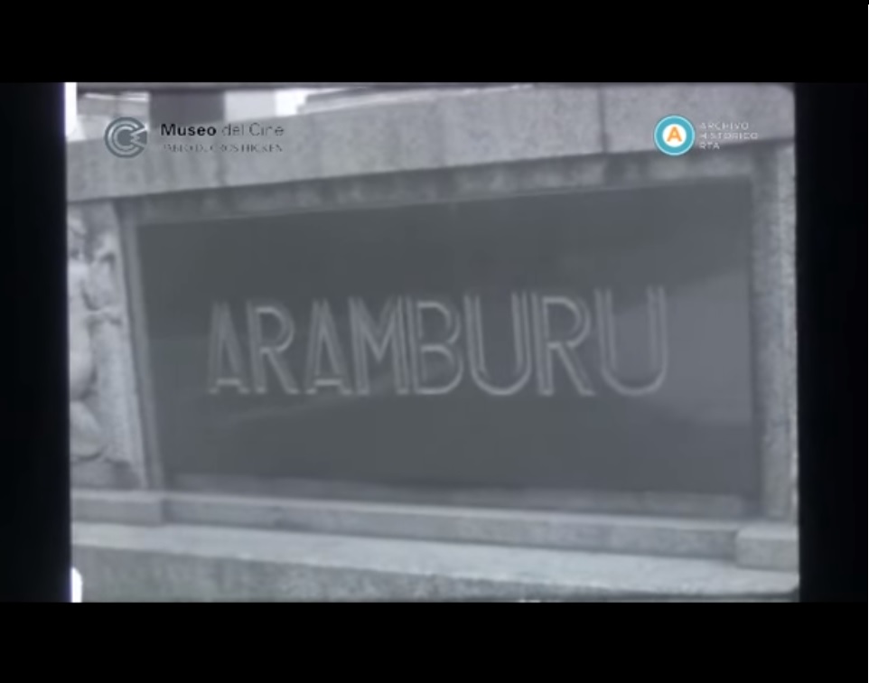 [El mausoleo de Pedro Eugenio Aramburu]
