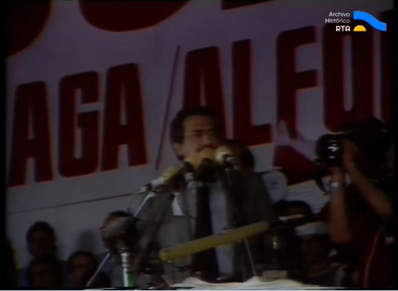 [Elecciones presidenciales 1983: Cierre de campaña de la UCR] (incompleto)