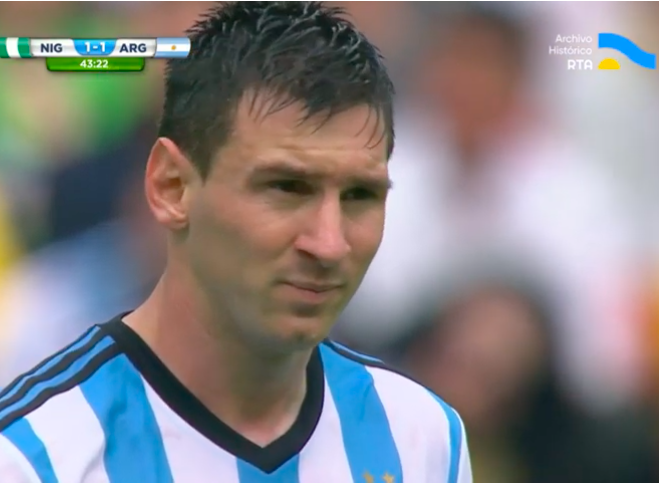 [Mundial FIFA Brasil 2014: fase de grupos, Argentina vs Nigeria]