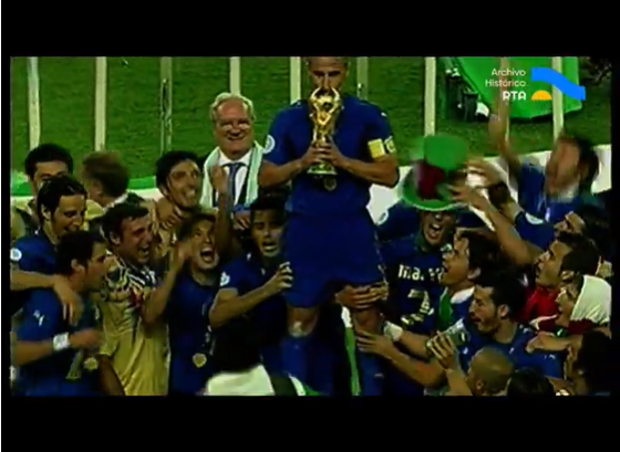 [Mundial FIFA Alemania 2006: fragmentos de la final entre Francia e Italia]