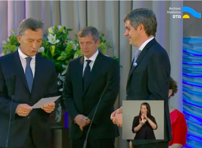 [Jura de los ministros del gobierno de Mauricio Macri]
