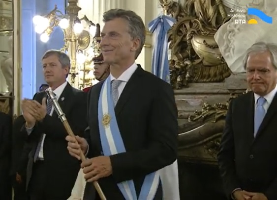 [Asunción presidencial de Mauricio Macri]