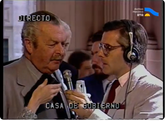 [Levantamiento carapintada: reuniones en casa de Gobierno]