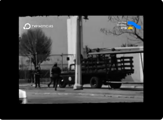 [Auxiliares de noticias: cobertura de Canal 7 al golpe de estado en Chile]
