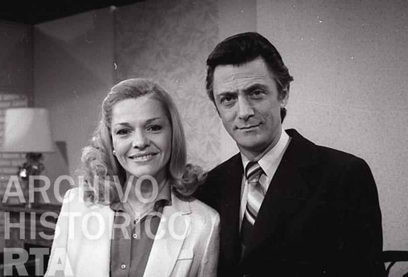 Serie: Programa Mujer Visión. Fernanda Mistral y Lucho Avilés.