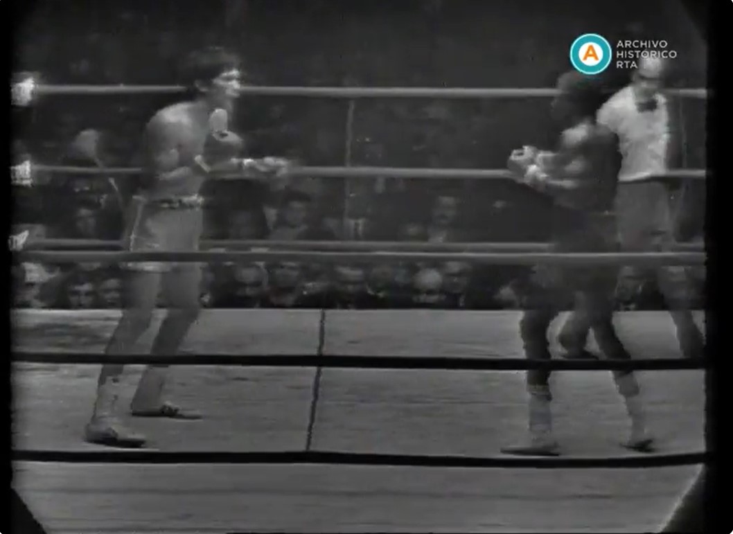 [Carlos Monzón defiende el título ante Emile Griffith] (incompleto)